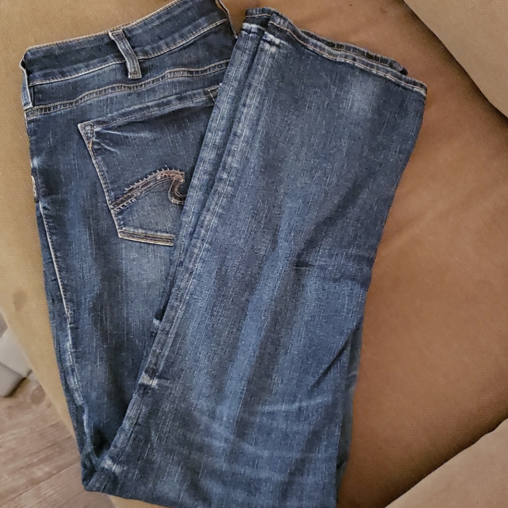 Silver jeans